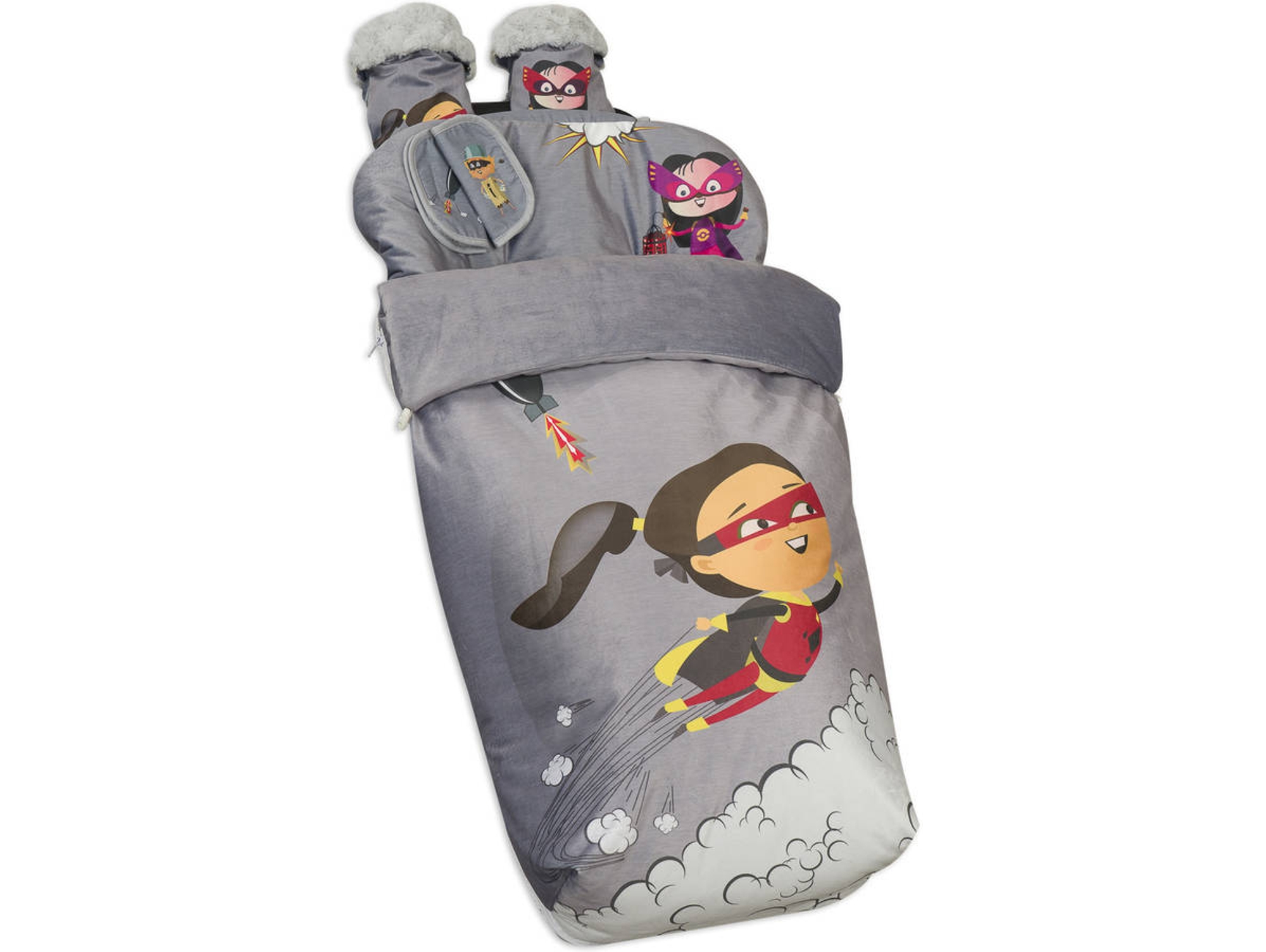 Funda Impermeable con Guantes y Protector de Cinturón BABYLINE Chica