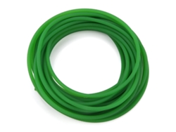 Correa redonda de poliuretano con superficie verde rugosa para transmisión (5 mm x 10 m)