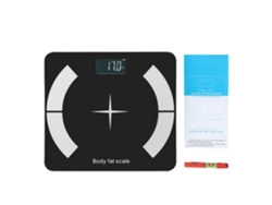 Balanza digital LCD Bluetooth para medir la grasa corporal con aplicación para smartphone