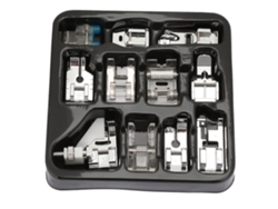 TRUYUETY 11 Tipos de Prensatelas para Máquina de Coser, Accesorio Doméstico para Borde