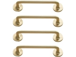 Tiradores Para Decoración Del Hogar 8,7 Cm, Duradero, Resistente, Calidad, Latón, Ergonómico, Elegante