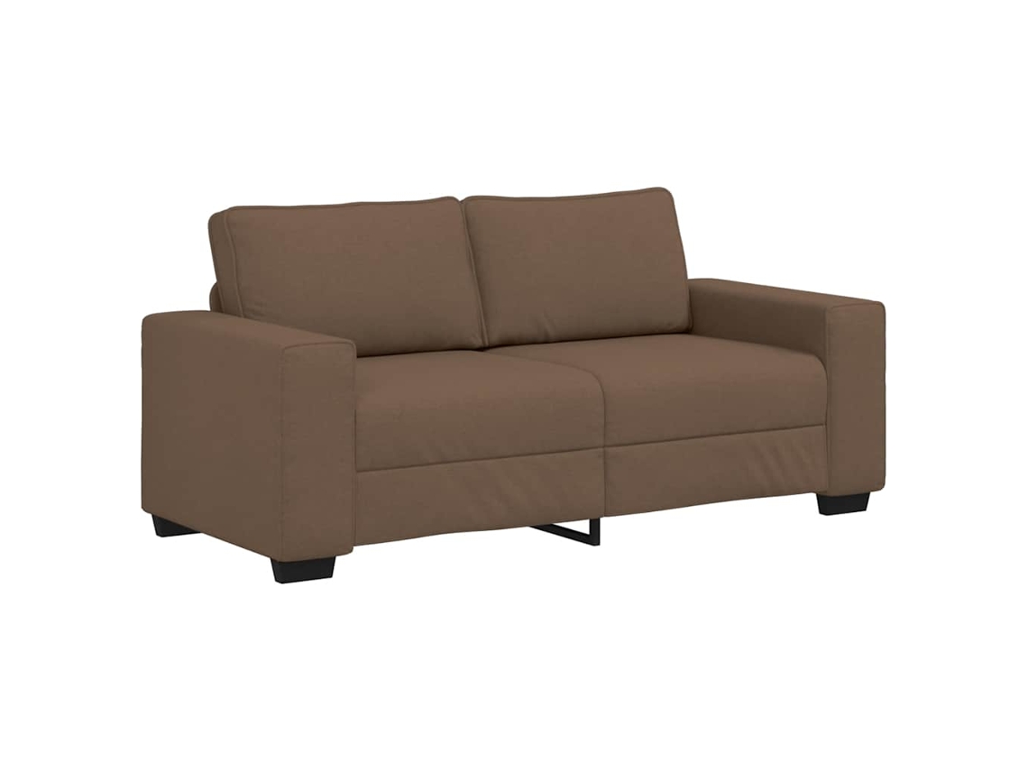 Maison Exclusive - Sofá De 2 Plazas Marrón, 180x77x82 Cm, De Tela