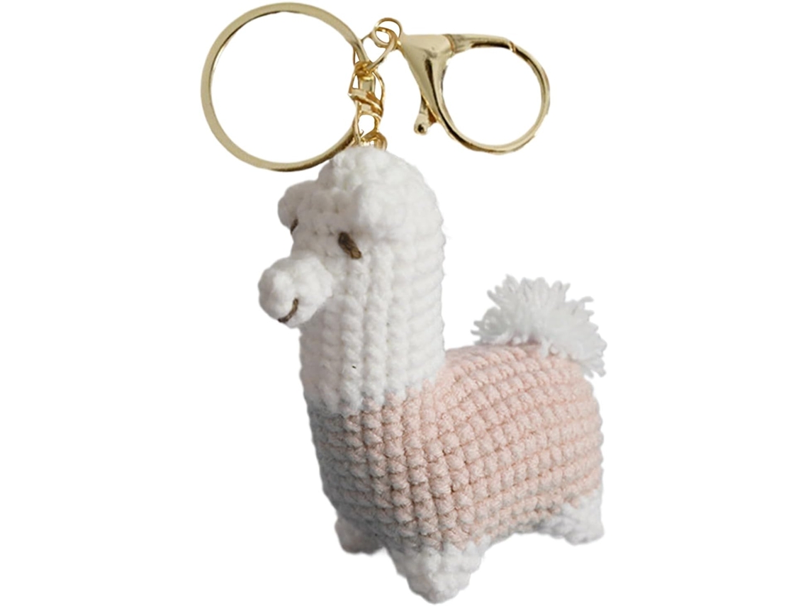 Animales De Crochet Con Vibras Positivas | Dije Para Bolso Con Diseño De Animal Lindos Accesorios