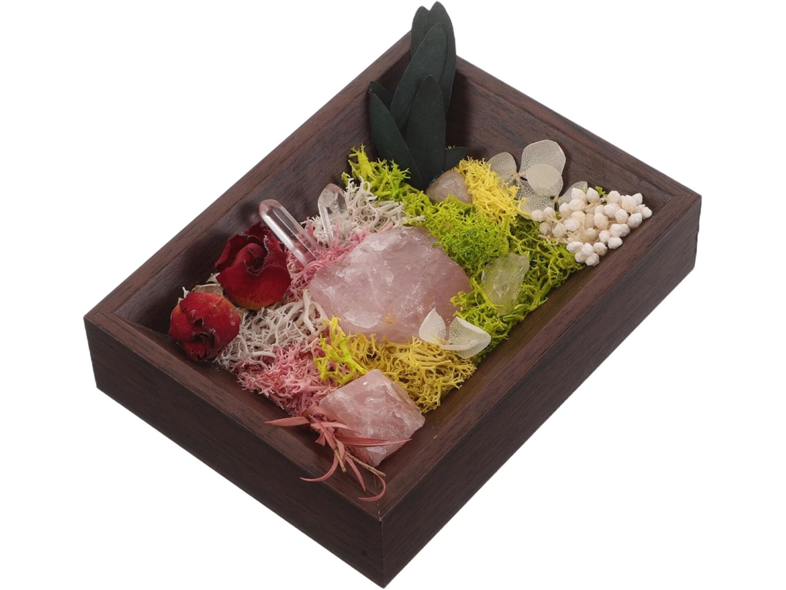 Marco decorativo, accesorios de oficina, regalo de Navidad, creaciones, adorno de cristal, centro de mesa, invitados, puerta, GOKOCO