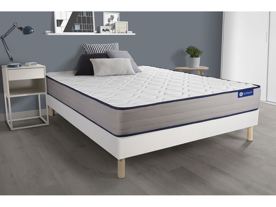 Somier Actiflex Form Multiláminas Zonas ACTISOM Espuma con memoria Blanco (200x200)