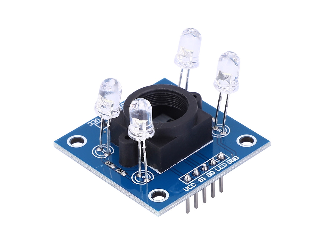 Módulo Sensor De Color Gy-31tcs230 Tcs3200 Detección E Identificación 3~5v
