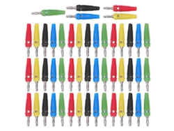 Conector Banana De 4 Mm, Conector Profesional Sin Soldadura Para Equipos Electrónicos, Barcos, Autocaravanas, Camiones Y Automóviles.