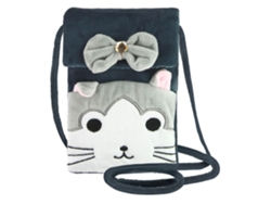 Bolso Universal Pelúcia Briefcase Para Realme Para Obter Detalhes, Consulte A Descrição. Yemaesre Gris