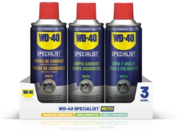 Moto Tripack Limpiador + Masilla para Cadenas + Cera y Abrillantador WD-40