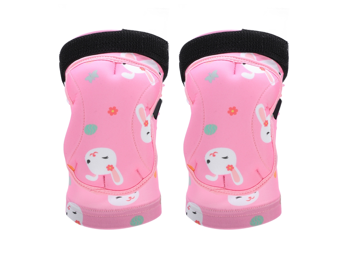 Jinwei-rodilleras Para Niños Propro Suaves Eva Innovadoras Protección Para Patinaje Montar Deportes Al Aire Libre Rosa Xxs