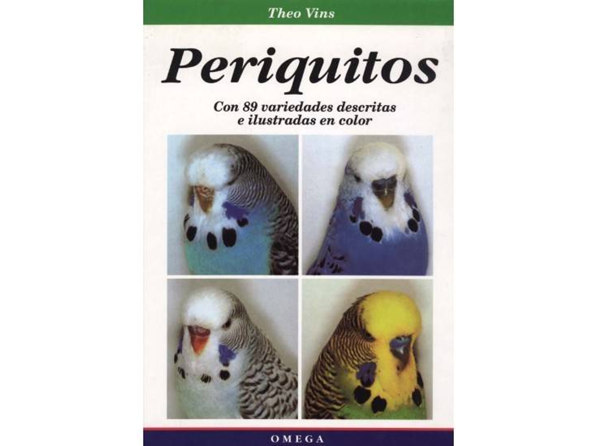 Libro Periquitos de Theo Vins (Español)