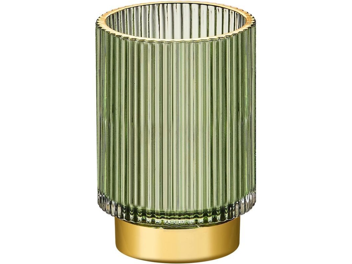 Soporte Para Brochas De Maquillaje, Soporte De Cristal Para Cepillos De Dientes, Organizador Retro Para Delineador De Ojos/lápiz De Cejas Para Escritorio.