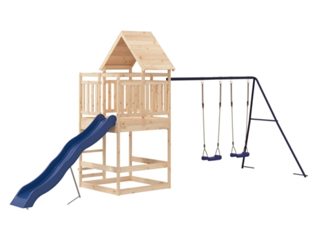 Multi-Actividades VIDAXL de exterior en Madera maciza de pino (Edad Mínima Recomendada: 3 años)