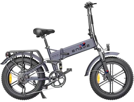 Bicicleta Eléctrica ENGWE Engine Pro Gris (Velocidad Máx: 45 km/h - Autonomía: 70 km)