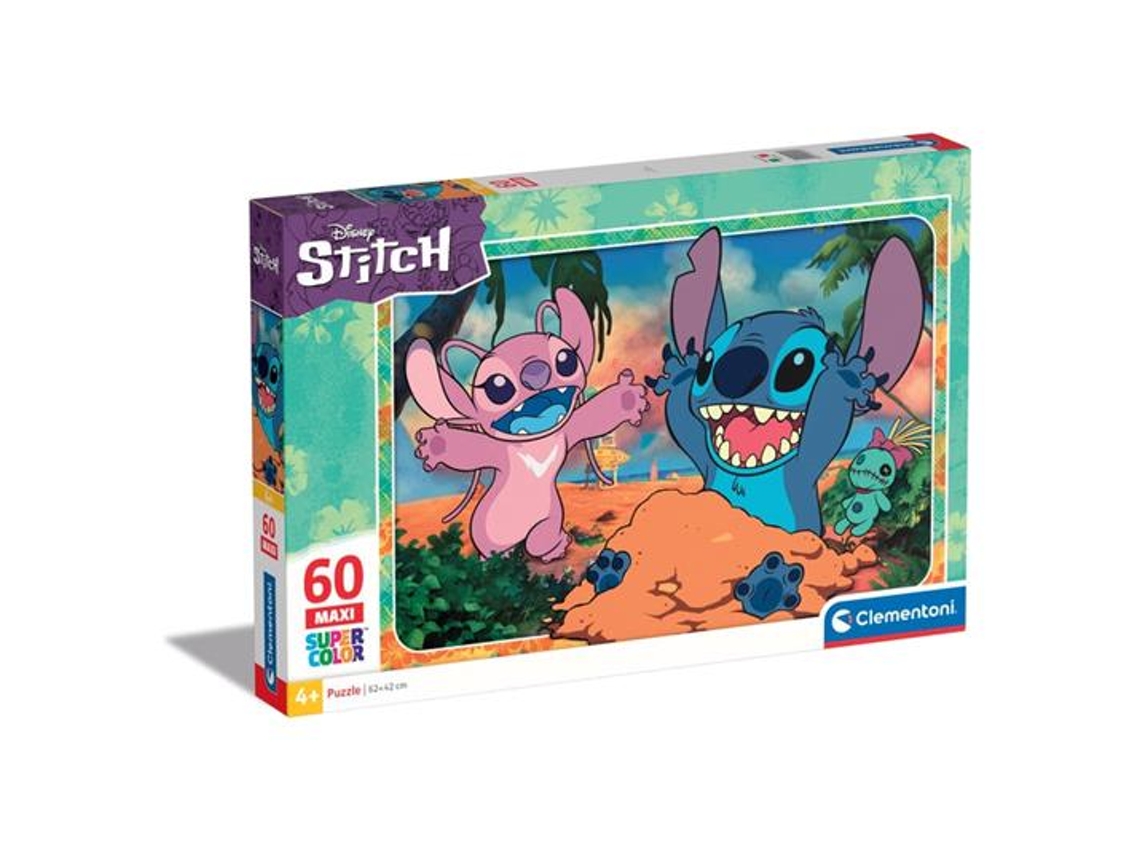 Rompecabezas Disney Stitch 60 Piezas CLEMENTONI