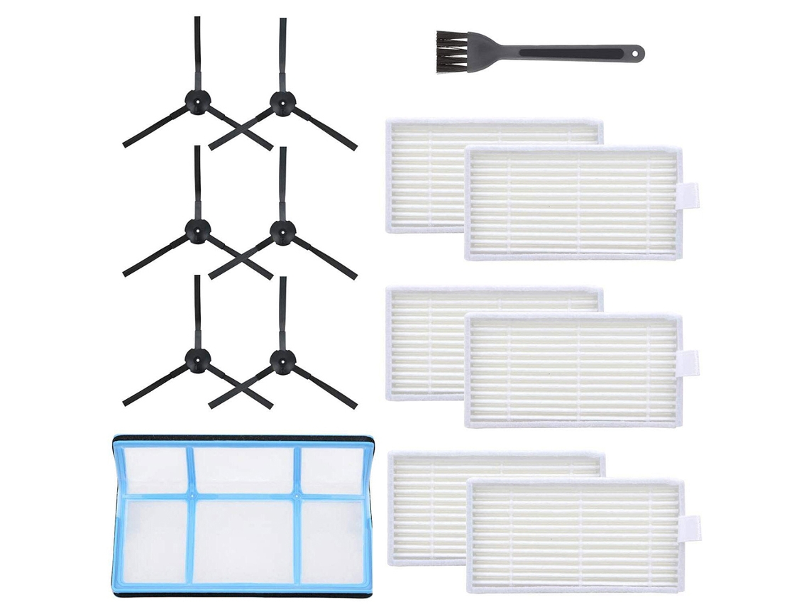 Kit De Repuesto Para Cepillo Lateral Y Filtro Para Aspiradora Robot Ilife V3 V3s V5 V5s