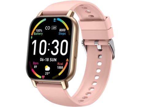 AUJEZON Hoxe Smartwatch con Bluetooth Call 1 85 Impermeable Ip68 para Android Iphone Rosa