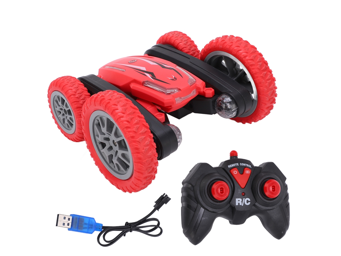 Coche Acrobático De Doble Cara Con Control Remoto 2.4g, Tracción A Las Cuatro Ruedas, Todoterreno Y De Alto Rendimiento.