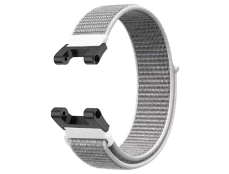 Correa de nailon ajustable flexible para Huami Amazfit T-Rex/T-Rex Pro/Ares - canoso