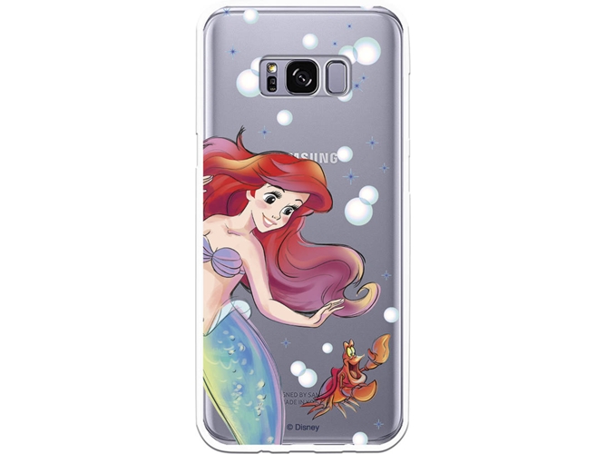 Carcasa Samsung Galaxy S8+ DISNEY Ariel y Sebastián Multicolor