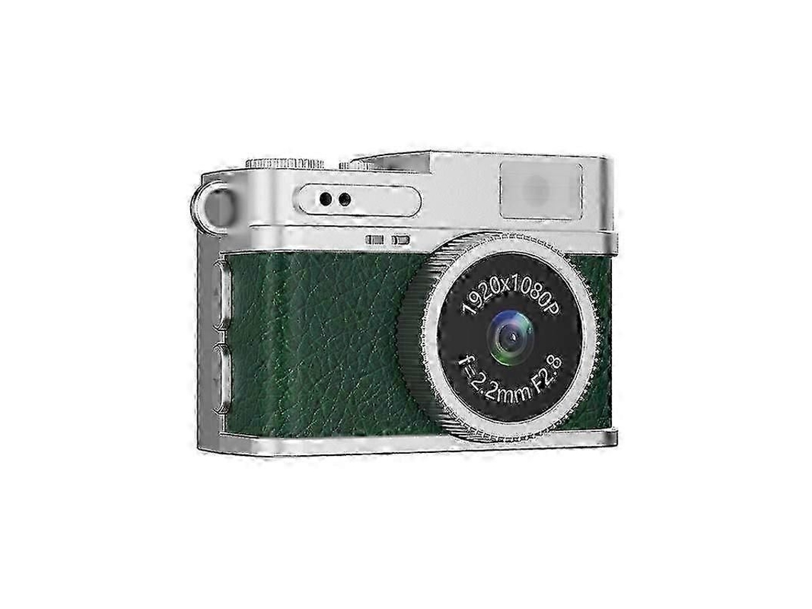 Mini cámara retro con pantalla para uso en interiores, hogar y exteriores, 1080p, deportes, portátil, vintage, muy pequeña, grabadora de vídeo. TAISHENGDA