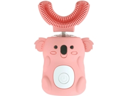 Cepillo de dientes eléctrico ZMDECQNA para niños automático ultrasónico para niños pequeños en forma de U; Bonito diseño de modelado para niños de 2 a 12 años...