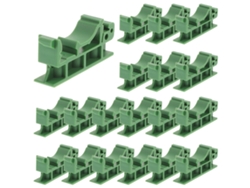 20 Suportes De Montagem Para Pcb (10 Pares, Drg-01, Verde)