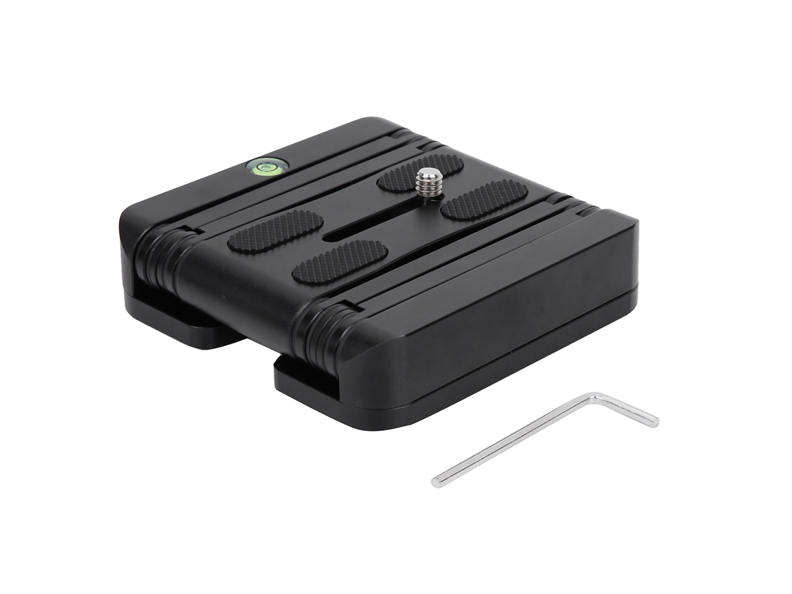 Cabeza De Trípode Flexible Con Inclinación Ajustable Y Placa De Liberación Rápida Portátil Para Cámara Dslr