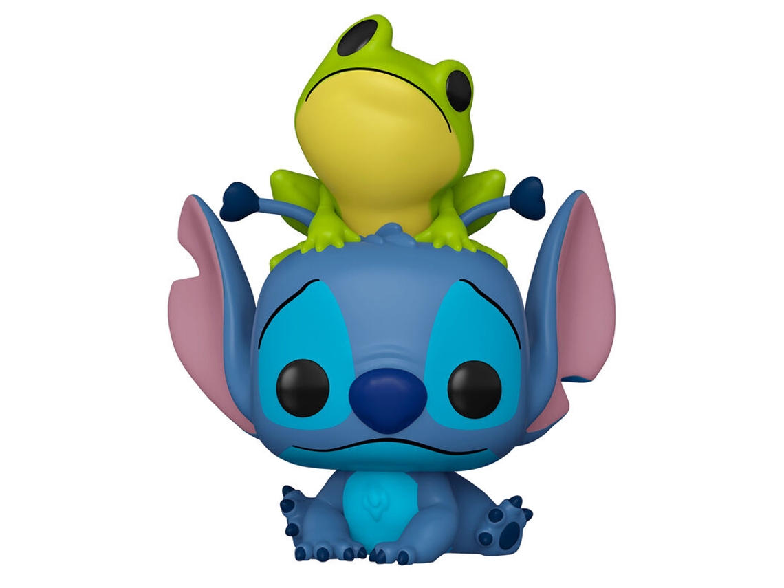 Figura Pop Disney Lilo Stitch - Stitch Con Rana Exclusiva B.active
