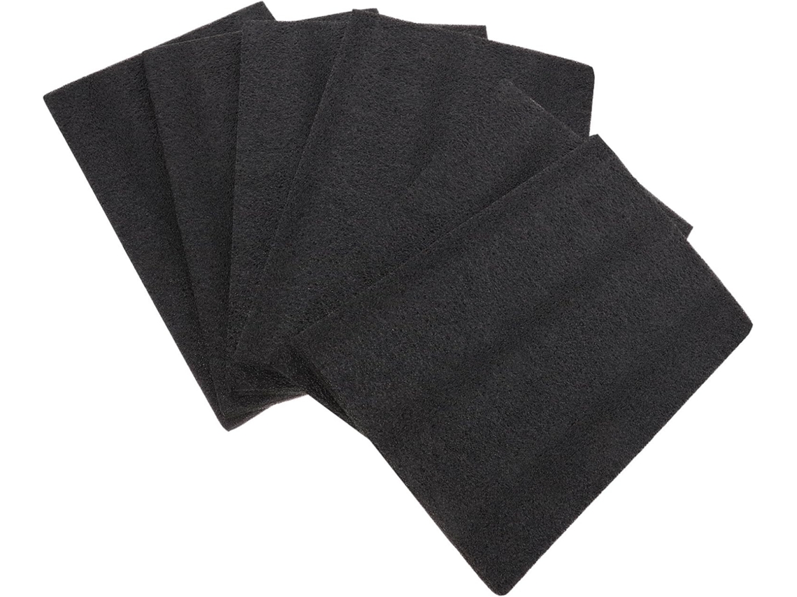 Juego De 6 Láminas De Espuma De Polietileno Negro De 30x20x1 Cm, Recortables Para Embalaje