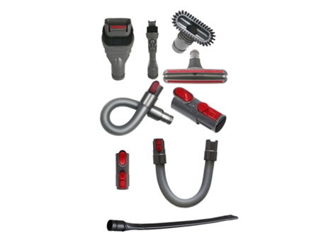 Paquete de 6 accesorios de repuesto, Kit de herramientas con adaptador de herramienta para rincones, Kit de manguera para aspiradora Dyson V8 V10 V...