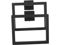 Juego de 2 soportes de pared de acero inoxidable con un diseño minimalista que ahorra espacio para Gokoco