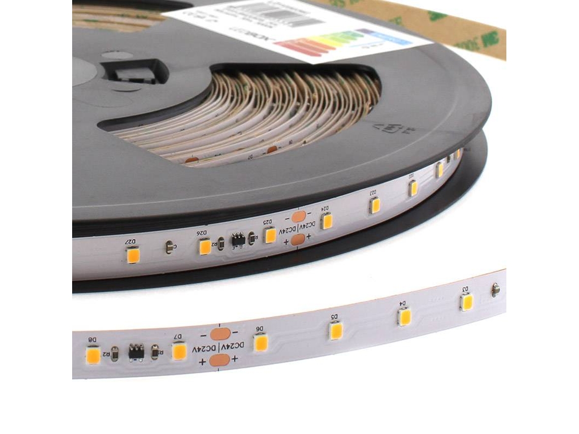 Tira Led Monocolor Epistar Smd2835 Dc24V 30 Metros (60Led/M) Cc 144W Ip20 Frío LEDBOX