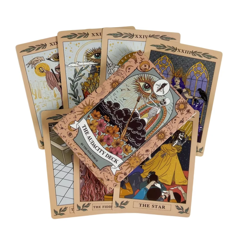 "cartas Del Oráculo Del Destino Audaz" - Un Juego De Mesa De Entretenimiento Con Cartas Del Tarot.