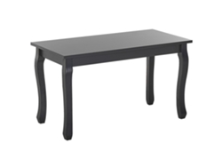 Mesa auxiliar BELIANI Snook de MDF Negro 40x80x46