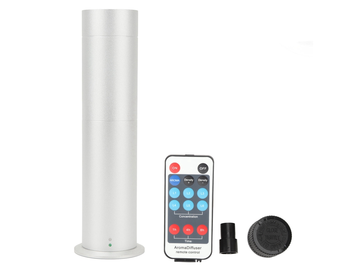 Difusor de aromas de 200 m³ y 120 ml con alfombrilla antideslizante y control remoto, nebulizador de aceites esenciales para hotel, hogar, sauna, enchufe UE 100