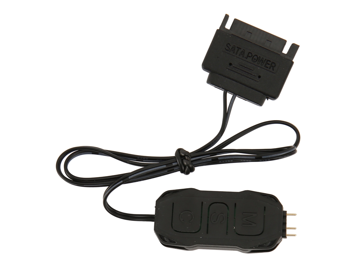 Controlador Argb 5v 3pin Alimentación Sata Controlador De Ventiladores Pc Mini Argb