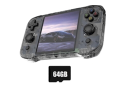 Consola De Juegos Portátil Retro R46s De 64 Gb, 15 000 Juegos, 4,0 Pulgadas, Rk3566, Reproductor De Vídeo Portátil Linux Para Gb