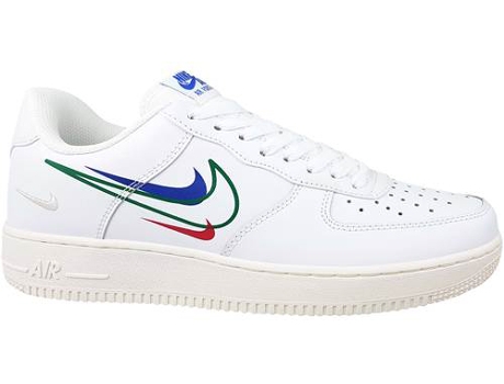 Zapatillas Deportivas NIKE Air Force 1 Low Hombre (Blanco - Material Sintético -45)