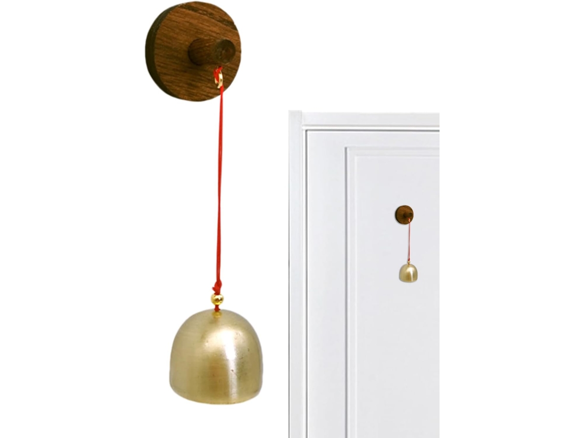 Campana De Guardián - Puerta De Entrada De Metal, Estilo Retro, Tienda Individual, Autoadhesiva, Elegante Y Agradable