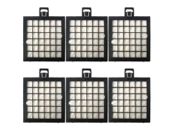 6pcs elementos de filtro de filtro para bosch bsg81 para siemens vs08/vs08gp