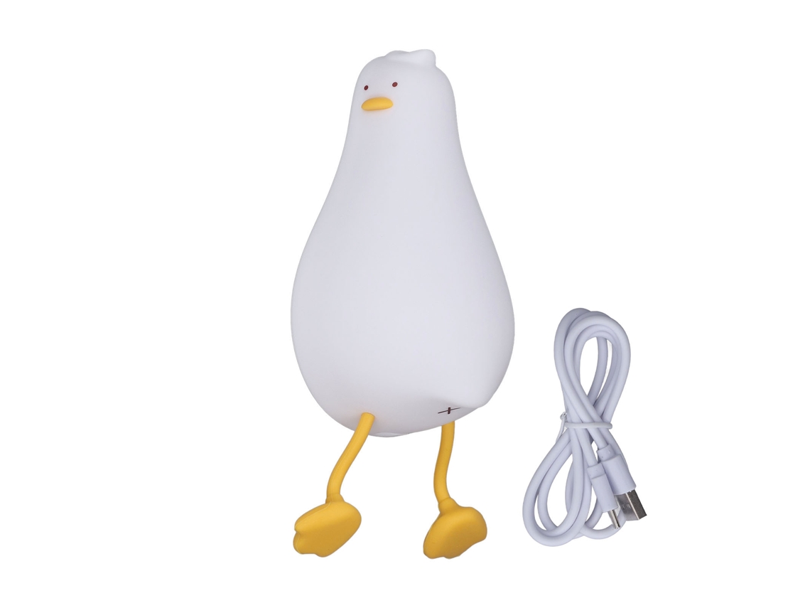 Jinwei-lámpara Nocturna De Pato Acostado Led, Lindo Pato, Luz Nocturna Cute, Diseño Adorable