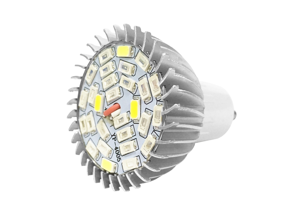 Bombilla LED GU10 de 28 W de espectro completo para el crecimiento de plantas y flores