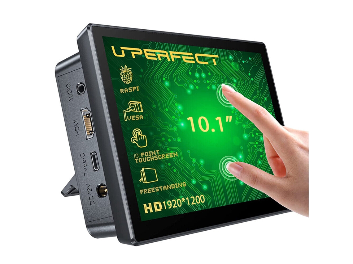 Monitor Portátil UPERFECT 101B07 pantalla tactil (10,1'' - 60 Hz)