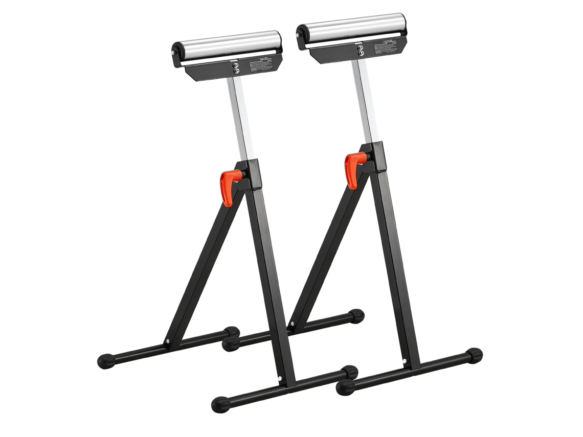 Carritos con ruedas Succebuy, capacidad de carga de 135 lb, altura ajustable de 26,8 a 42,5 pulgadas, paquete de 2