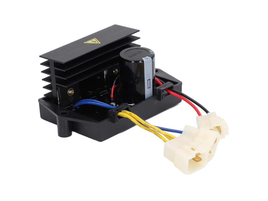 Regulador De Voltaje Avr Automático 3 Fases 400v 470uf Para Generador Kipor 10-30kw 8 Cables