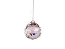 Atrapasol de bola de cristal facetada, forma de arcoíris, tamaño de 60 mm, ideal para decoración del hogar y hotel, adorno de cristal.