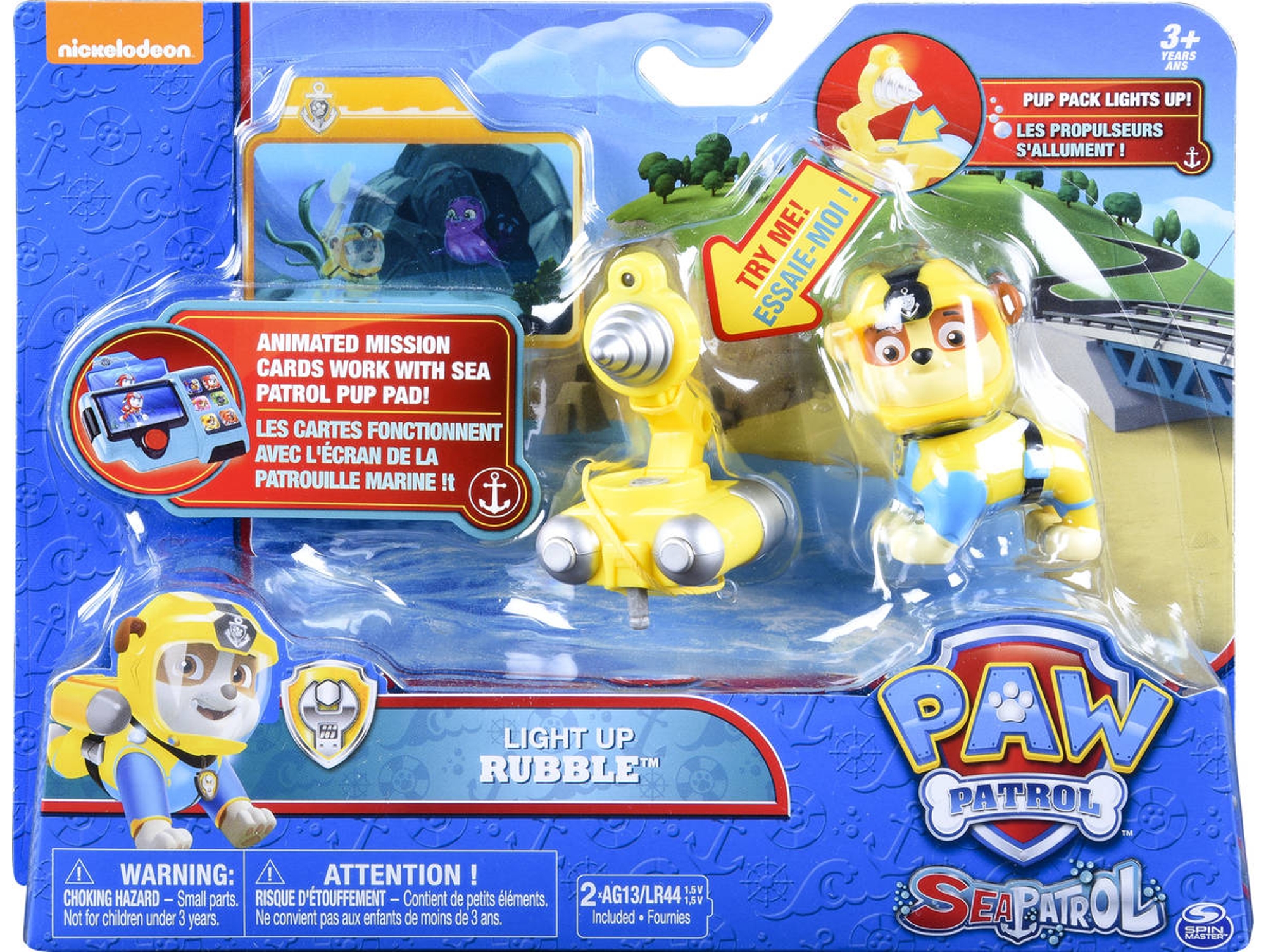 Figura de Jugar SPIN MASTER Sea Patrol Deluxe Figure Rubble