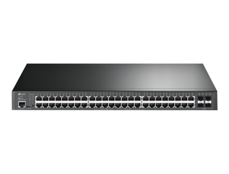 Switch 52 puertos gigabit l2+ con 48 puertos poe+ de gestión TP-LINK JetStream