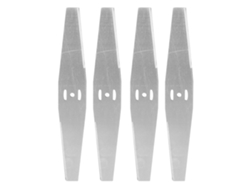 4 Cuchillas De Acero Inoxidable Para Cortacésped Eléctrico - Repuesto Para Jardín